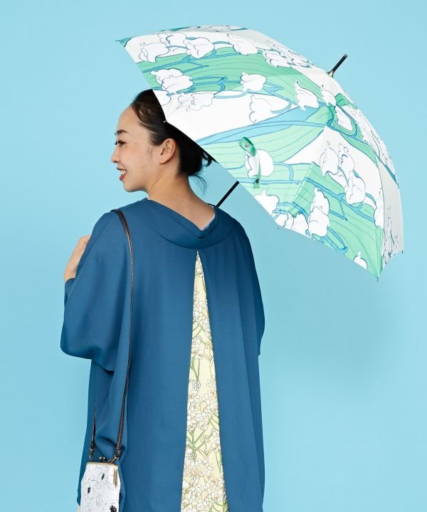 【カヤ】ーSHIKIー四季 春風日傘 晴雨兼用 グリーン グリーン