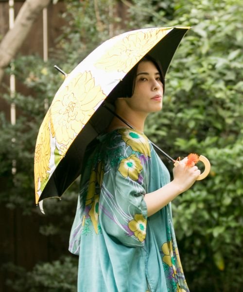 【カヤ】ーSHIKIー四季 春風日傘 晴雨兼用 グリーン グリーン