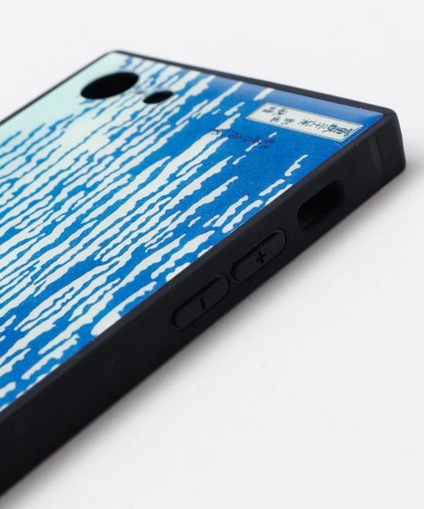 【カヤ】iPhone8/7兼用ガラス製スマホケース 和モダン柄スマホくるみ その他1