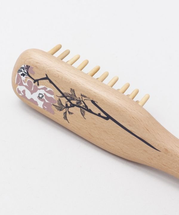 カヤ カヤ 花の四角つげ櫛ブラシ 【返品不可商品】 （その他3） その他3