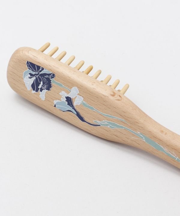 カヤ カヤ 花の四角つげ櫛ブラシ 【返品不可商品】 （その他3） その他3