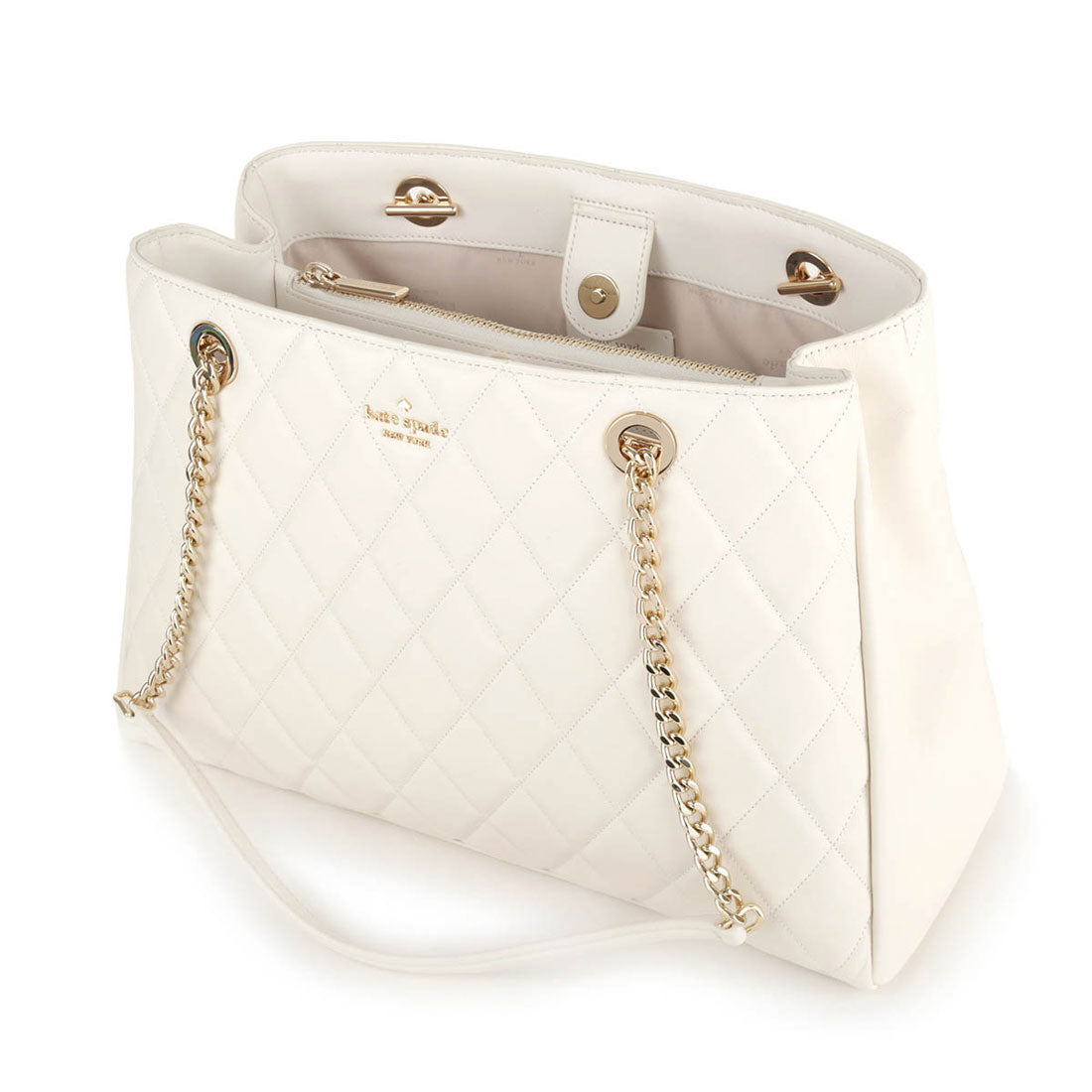 凱特·絲蓓·紐約 kate spade new york 托特包 載物 鋪棉 托特 KH229 100 MERINGUE