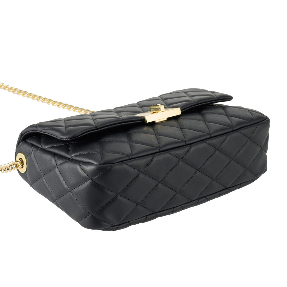 ケイトスペードニューヨーク kate spade new york ショルダーバッグ キャリー MEDIUM FLAP SHOULDER BAG KH228 001 BLACK （ブラック） ブラック