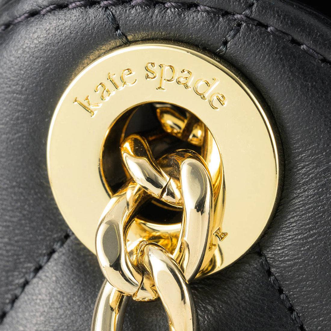 ケイトスペードニューヨーク kate spade new york ショルダーバッグ キャリー MEDIUM FLAP SHOULDER BAG KH228 001 BLACK （ブラック） ブラック