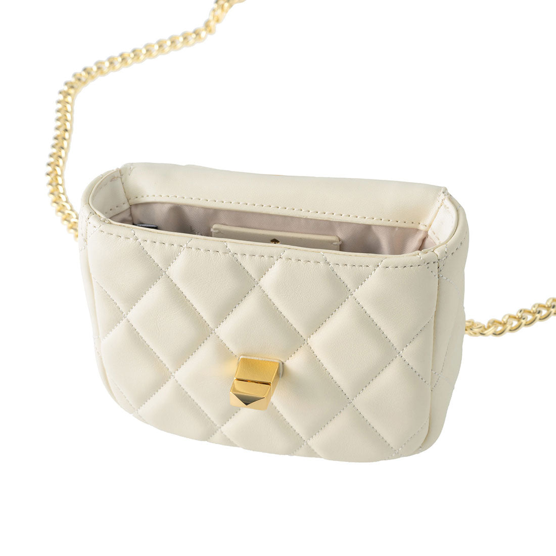 ケイトスペードニューヨーク kate spade new york ショルダーバッグ キャリー MICRO FLAP CROSSBODY KJ956 100 MERINGUE （メレンゲ） メレンゲ