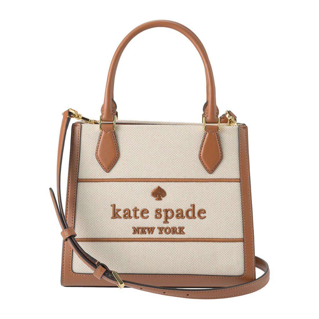 ケイトスペードニューヨーク kate spade new york ショルダーバッグ エリー CANVAS SMALL TOTE KK098 960 WARM GINGERBREAD MULTI （ウォームジンジャーブレッドマルチ） ウォームジンジャーブレッドマルチ