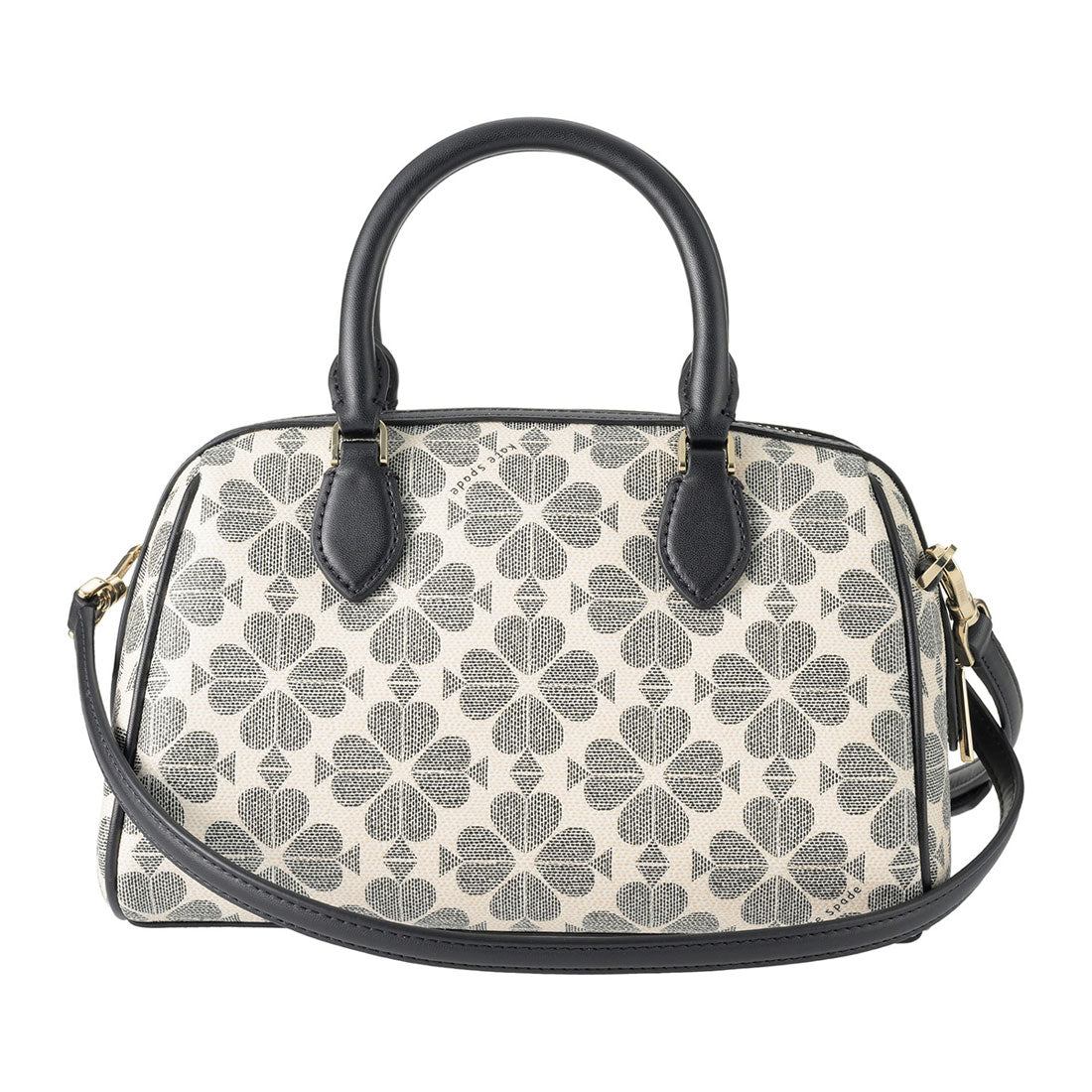 Kate Spade New York Handbag Spade Flower Duffle Crossbody KG483 001 BL