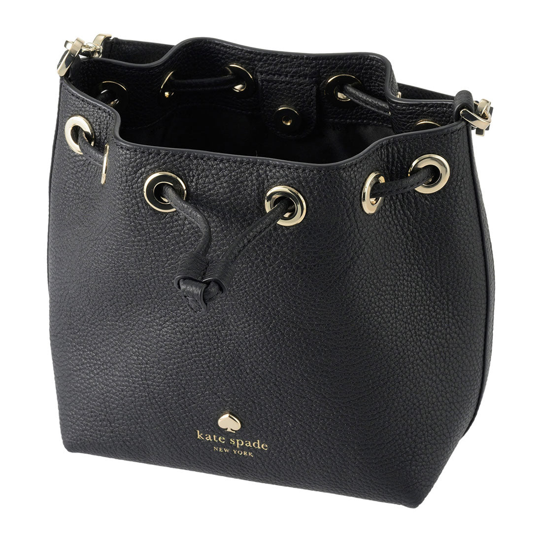ケイトスペードニューヨーク kate spade new york ショルダーバッグ エマ SMALL BUCKET BAG KK071 001 BLACK （ブラック） ブラック