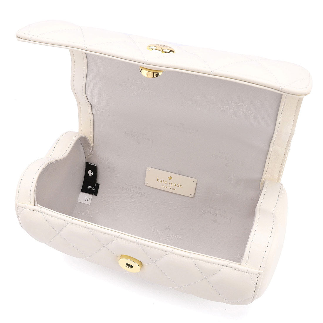 ケイトスペードニューヨーク kate spade new york ショルダーバッグ ハート トゥ ハート 3D バレル クロスボディバッグ KK175 100 MERINGUE （メレンゲ） メレンゲ