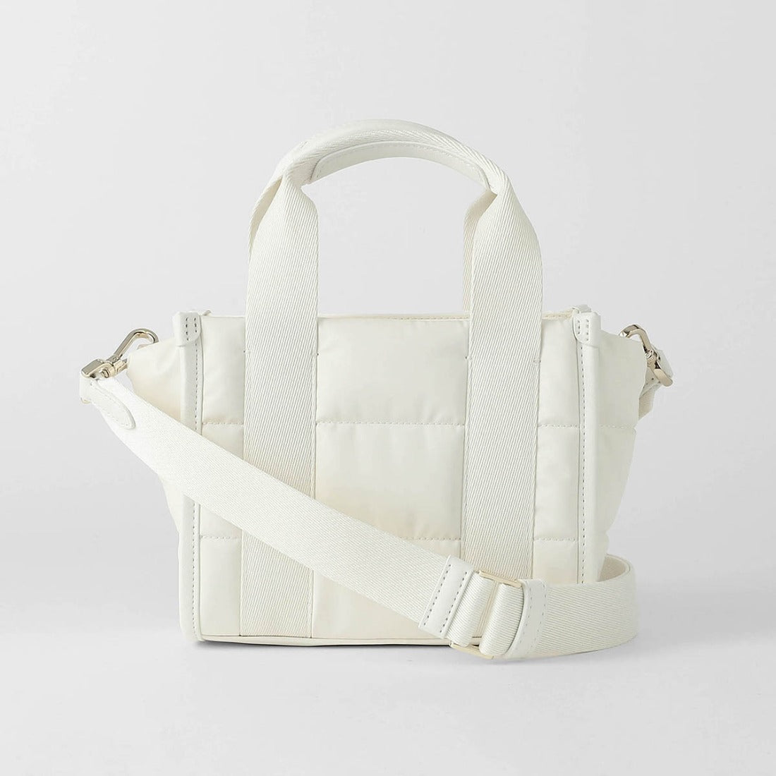 ケイトスペードニューヨーク kate spade new york ショルダーバッグ キップ パフィー MINI TOTE BAG KM668 100 （ホワイト） ホワイト