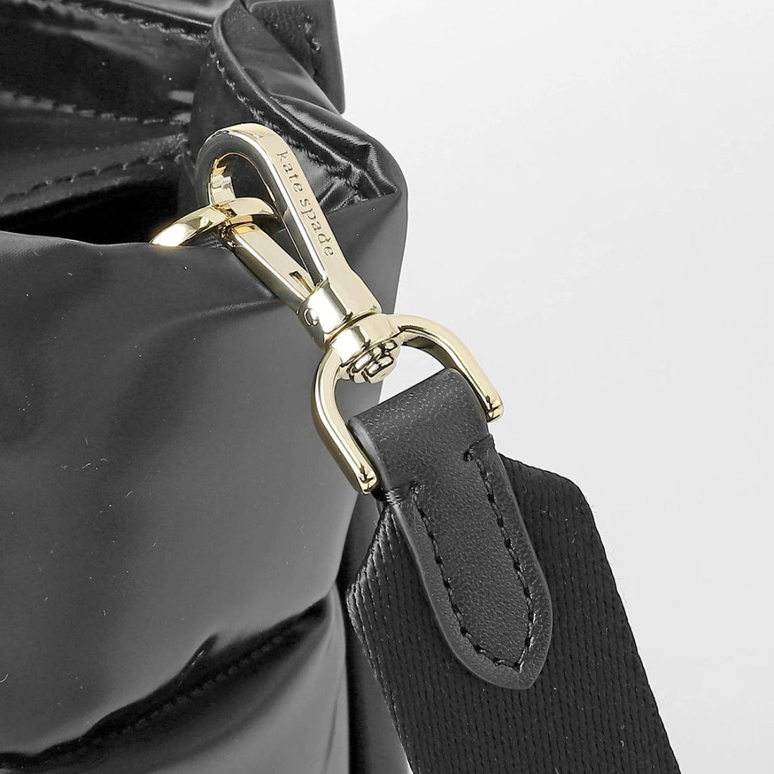 ケイトスペードニューヨーク kate spade new york ショルダーバッグ キップ パフィー SAMLL TOTE BAG KM669 001 （ブラック） ブラック