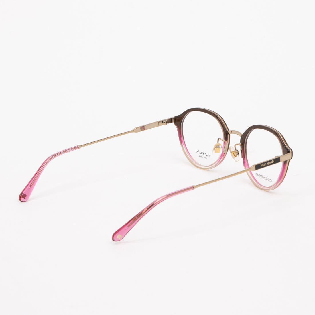 ケイトスペードニューヨーク kate spade new york メガネ 眼鏡 アイウェア レディース メンズ （ブラウン/サンドピンク） ブラウン/サンドピンク