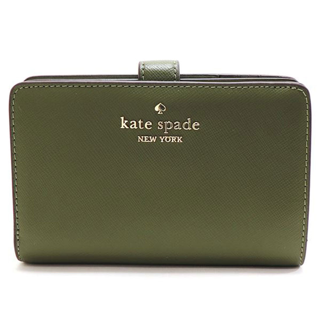 凱特·絲蓓·紐約 kate spade new york 凱特·絲蓓 雙折財布 女士 KATE SPADE 錢包 綠色系 KC580 304