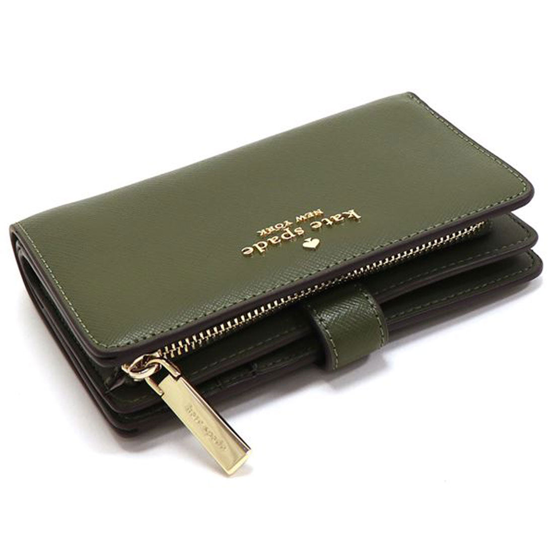 凱特·絲蓓·紐約 kate spade new york 凱特·絲蓓 雙折財布 女士 KATE SPADE 錢包 綠色系 KC580 304