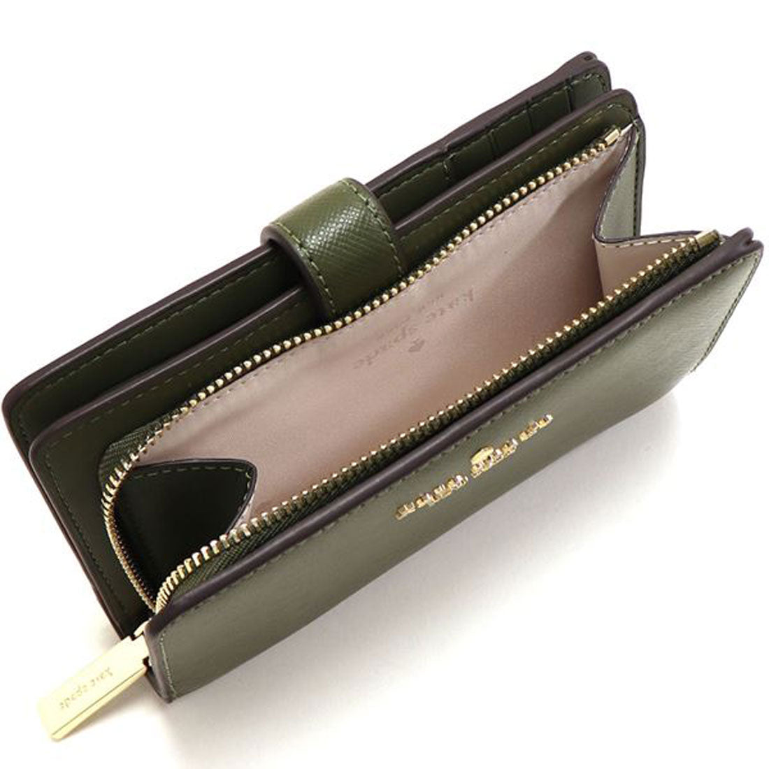 凱特·絲蓓·紐約 kate spade new york 凱特·絲蓓 雙折財布 女士 KATE SPADE 錢包 綠色系 KC580 304