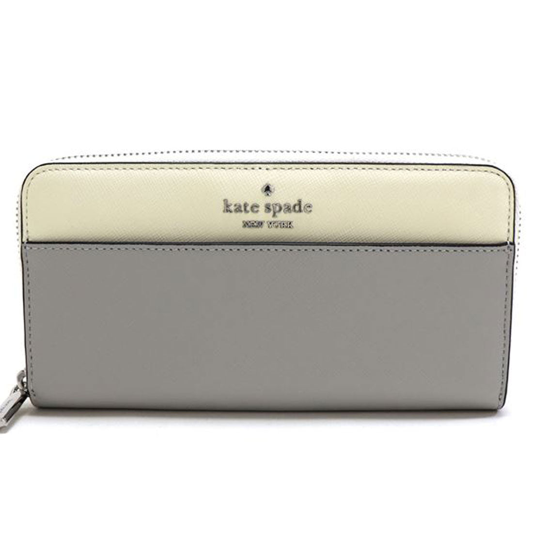 ケイトスペードニューヨーク kate spade new york ケイトスペード 長財布 レディース KATE SPADE Wallet ラウンドファスナー プラチナグレーマルチ KI365 020 （020） 020