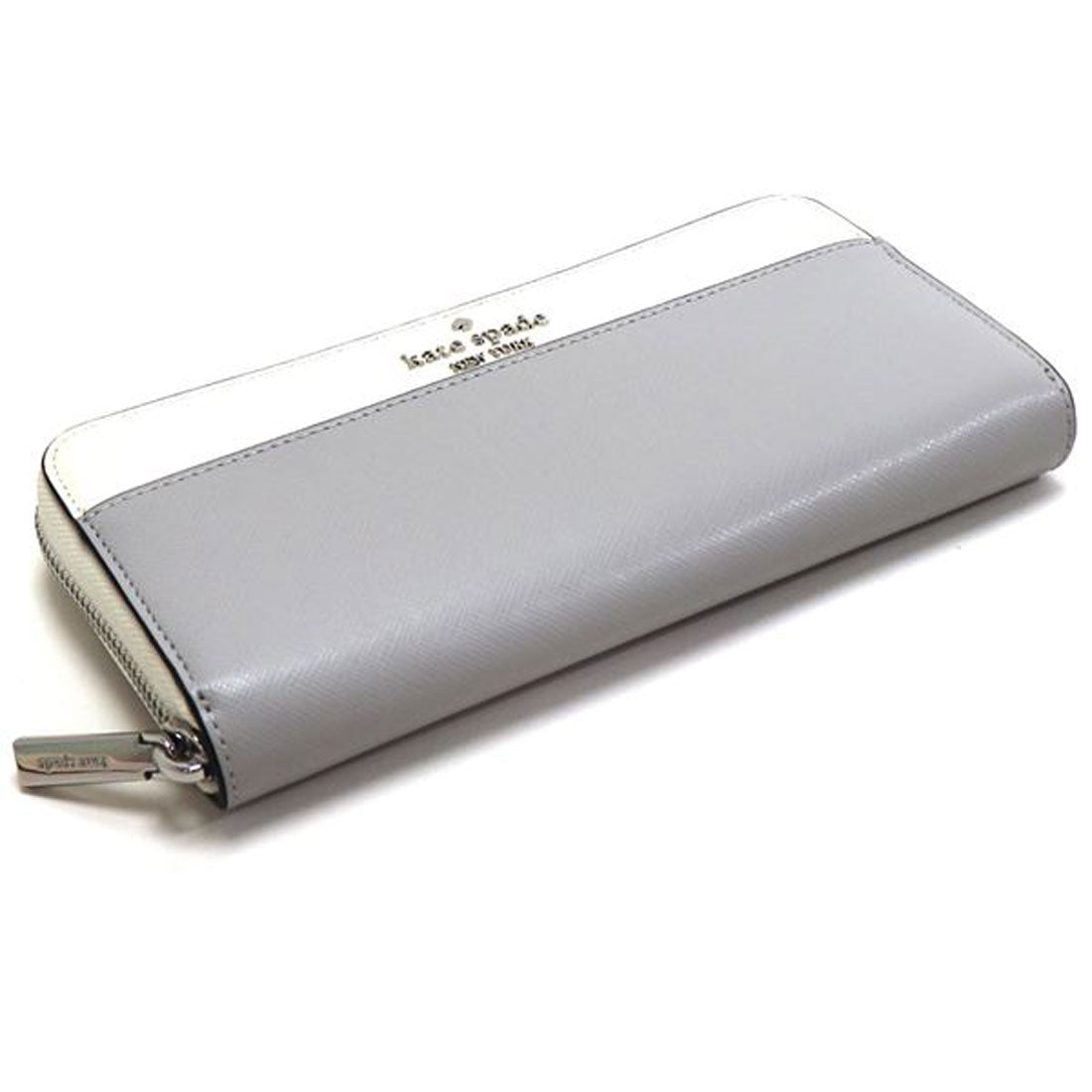 ケイトスペードニューヨーク kate spade new york ケイトスペード 長財布 レディース KATE SPADE Wallet ラウンドファスナー プラチナグレーマルチ KI365 020 （020） 020