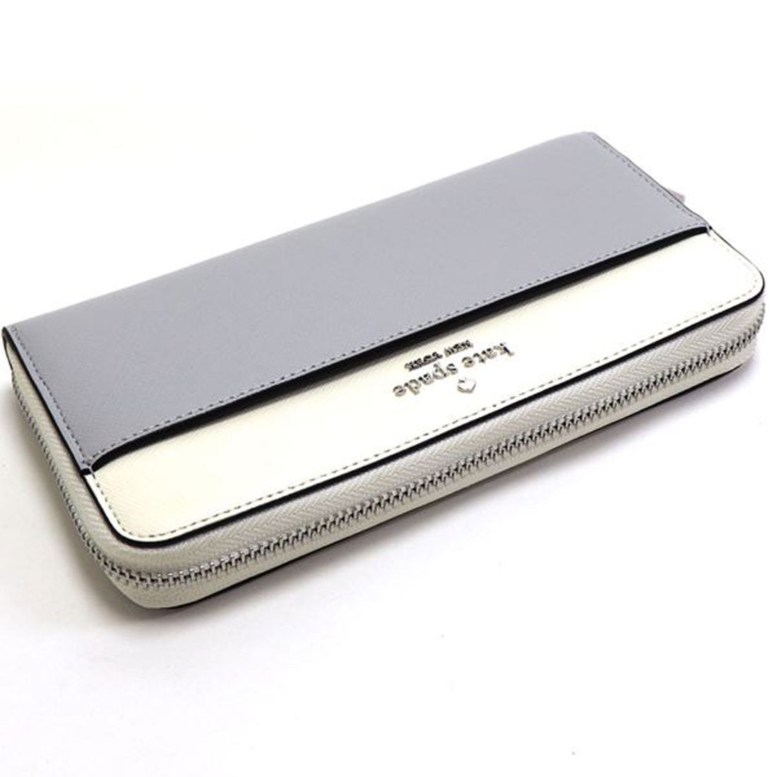 ケイトスペードニューヨーク kate spade new york ケイトスペード 長財布 レディース KATE SPADE Wallet ラウンドファスナー プラチナグレーマルチ KI365 020 （020） 020