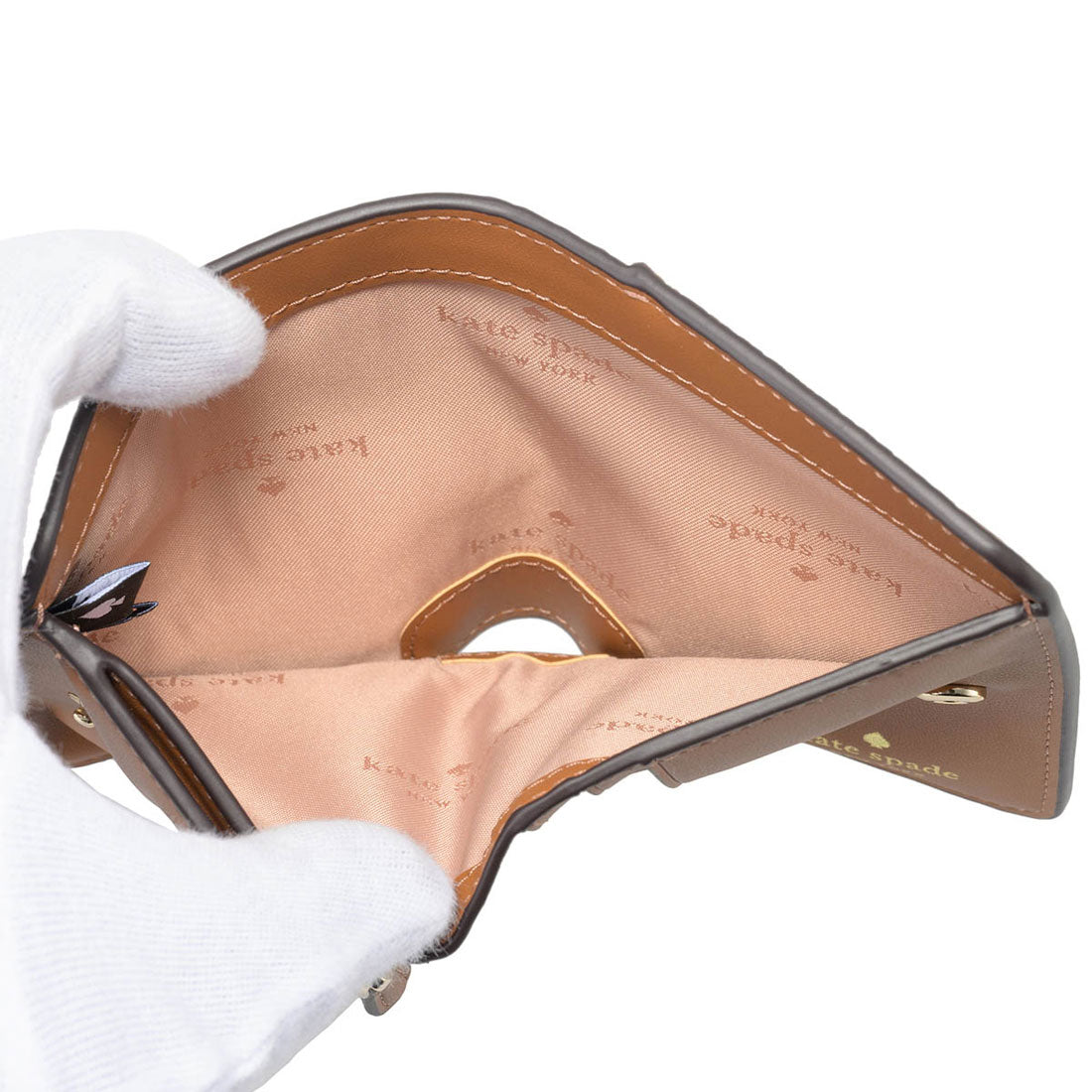 Kate Spade New York 2-fold wallet Lena SMALL BIFOLD WALLET KH788 200 WARM GINGER