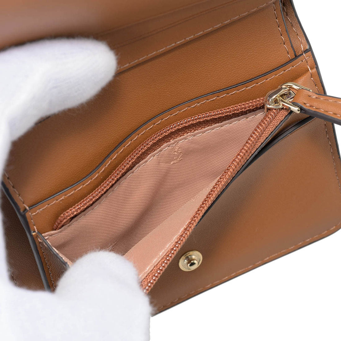 Kate Spade New York 2-fold wallet Lena SMALL BIFOLD WALLET KH788 200 WARM GINGER