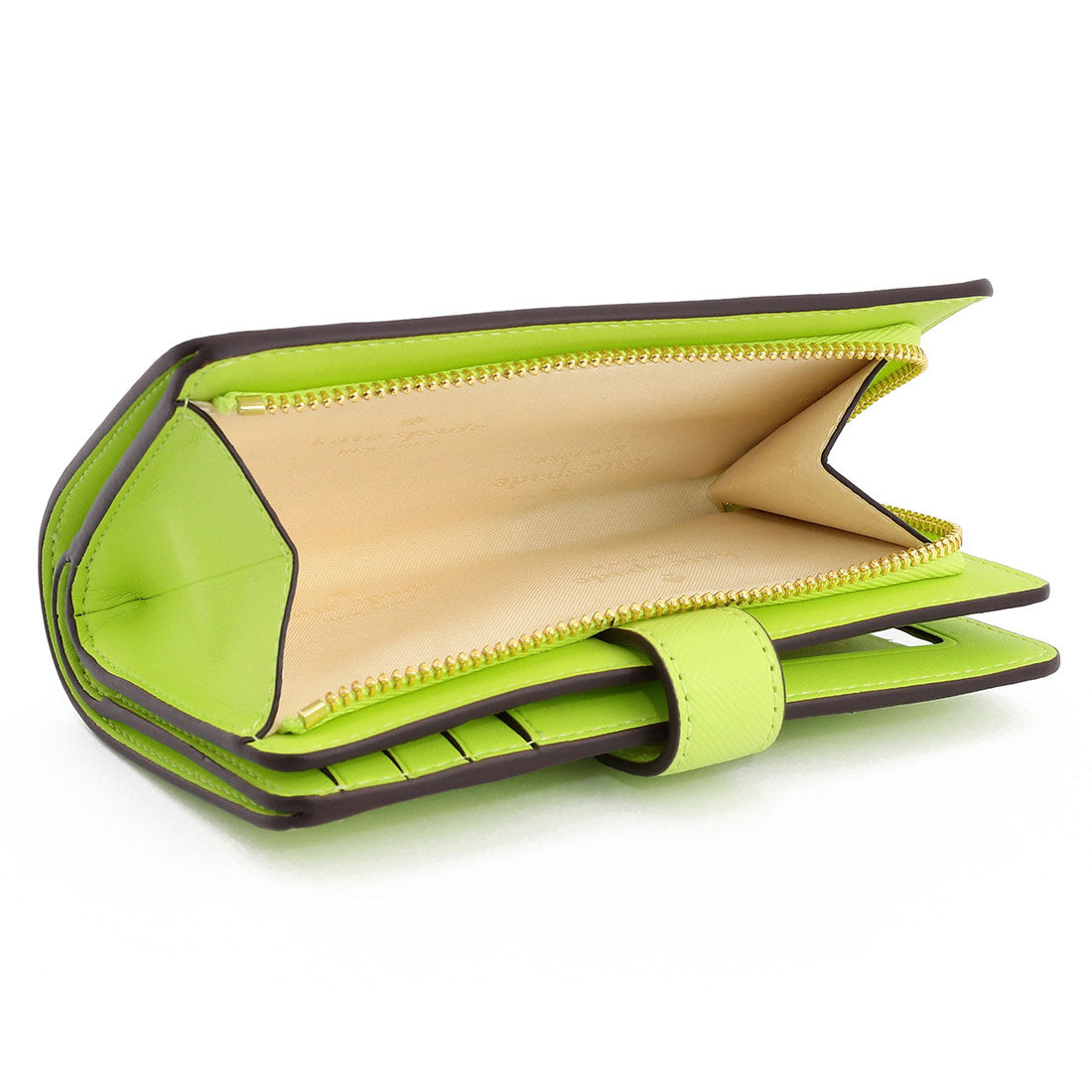 ケイトスペードニューヨーク kate spade new york 2つ折り財布 マディソン ミディアム コンパクト バイフォールド ウォレット KC580 306 LIME SLUSH （ライムスラッシー） ライムスラッシー