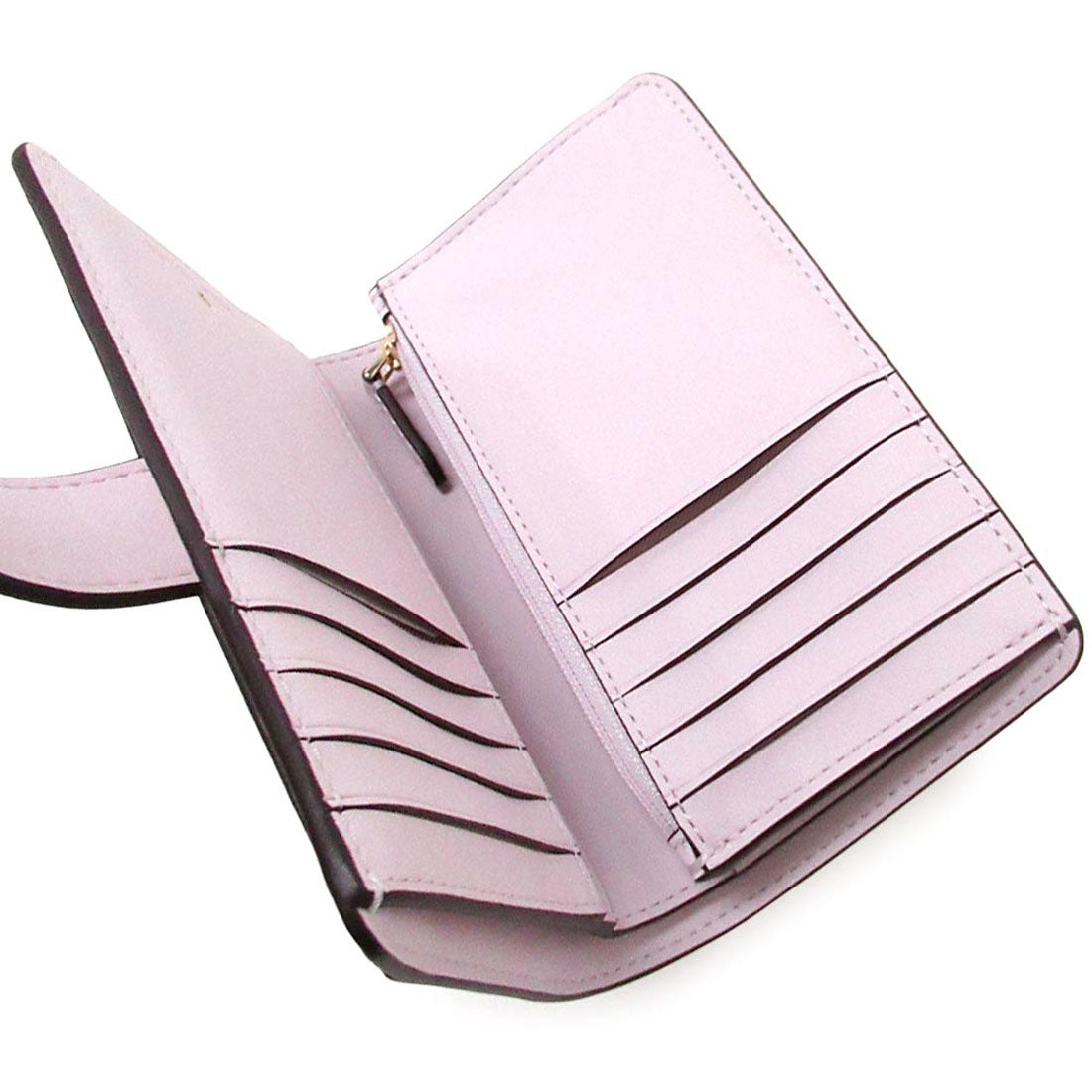 ケイトスペードニューヨーク kate spade new york Kate spade ケイトスペード アウトレット 財布 フェスティバル フローラル パーフ ターンロック ミディアム ウォレット 二つ折り財布 KK917 100 （メレンゲ） メレンゲ
