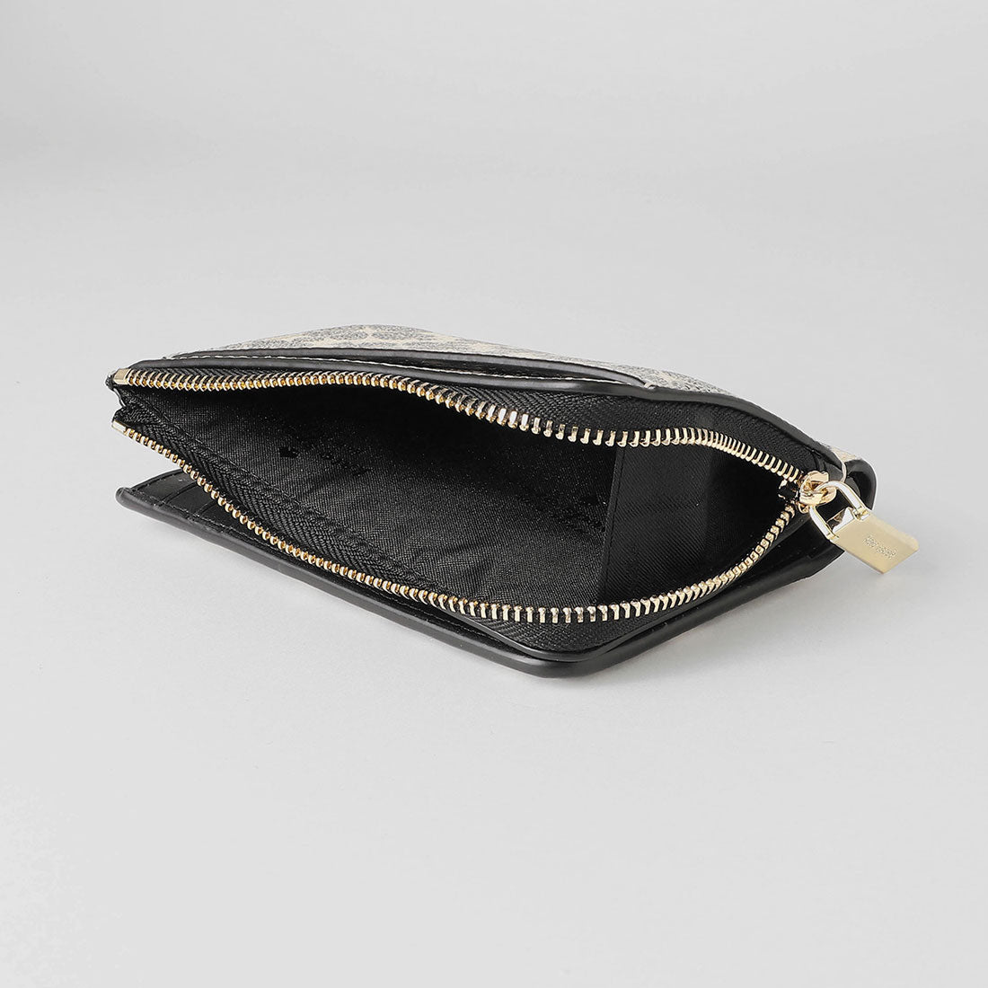 ケイトスペードニューヨーク kate spade new york 2つ折り財布 スペード フラワー スモールL ジップウォレット KK894 001 BLACK MULTI （ブラックマルチ） ブラックマルチ