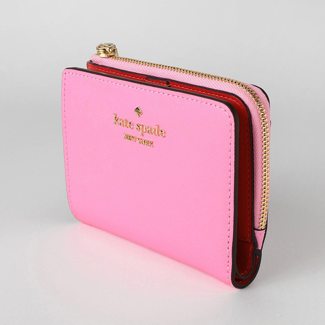 ケイトスペードニューヨーク kate spade new york 2つ折り財布 マディソン スモールL ジップウォレット KH615 651 SURF PINK （サーフピンク） サーフピンク