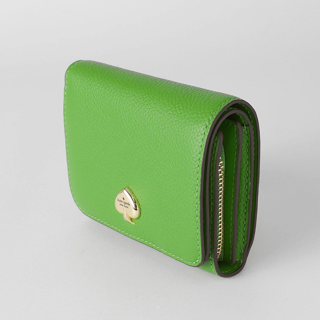 ケイトスペードニューヨーク kate spade new york 2つ折り財布 ケイラ スモールL ジップウォレット KK056 301 KS GREEN （グリーン） グリーン