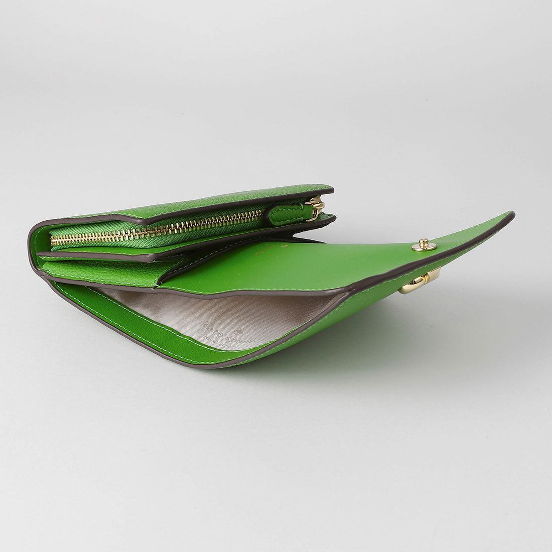 ケイトスペードニューヨーク kate spade new york 2つ折り財布 ケイラ スモールL ジップウォレット KK056 301 KS GREEN （グリーン） グリーン