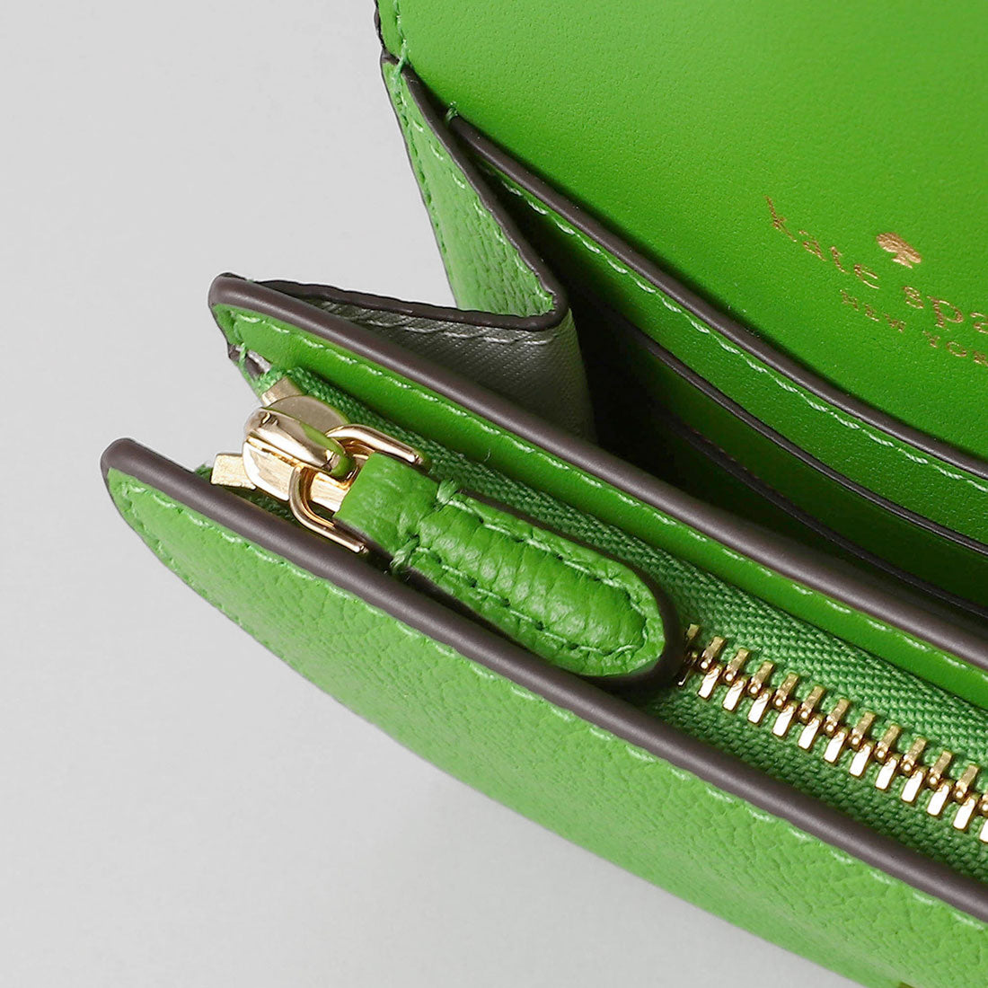 ケイトスペードニューヨーク kate spade new york 2つ折り財布 ケイラ スモールL ジップウォレット KK056 301 KS GREEN （グリーン） グリーン
