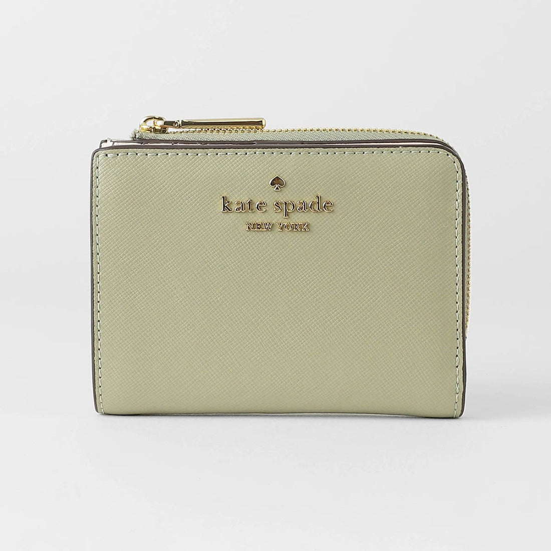 ケイトスペードニューヨーク kate spade new york 2つ折り財布 マディソン スモール L-ジップ ウォレット KN767 020 （オイスター） オイスター