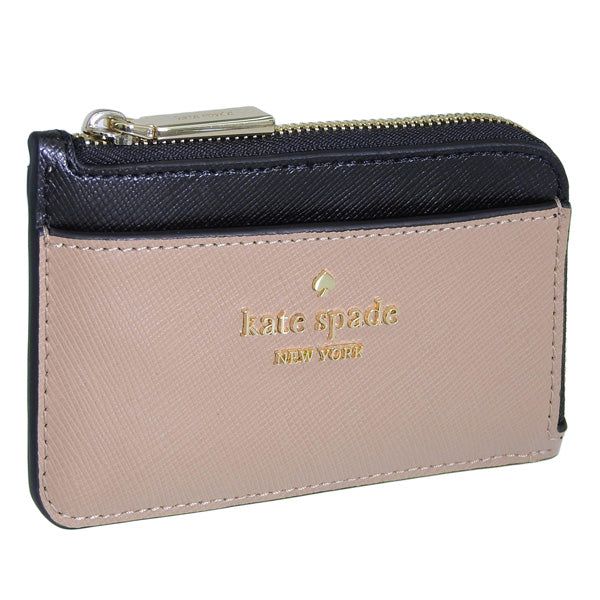 ケイトスペードニューヨーク kate spade new york カードケース,ベージュ