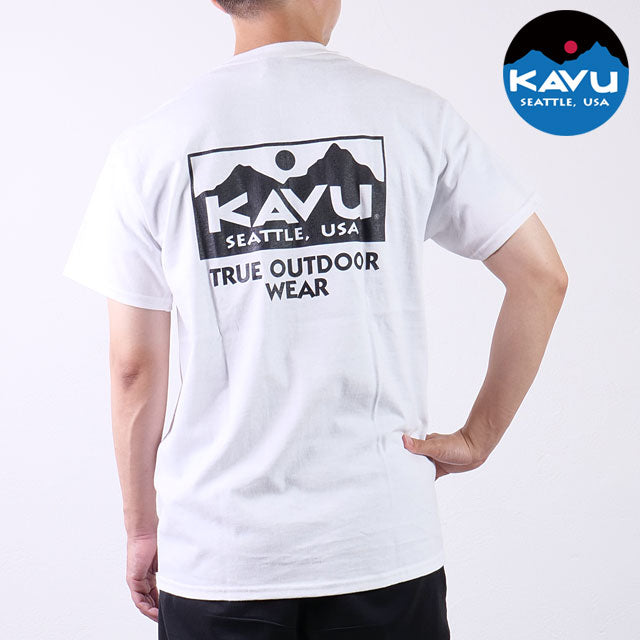 カブー KAVU True Logo Tee White [19822238] （White） White
