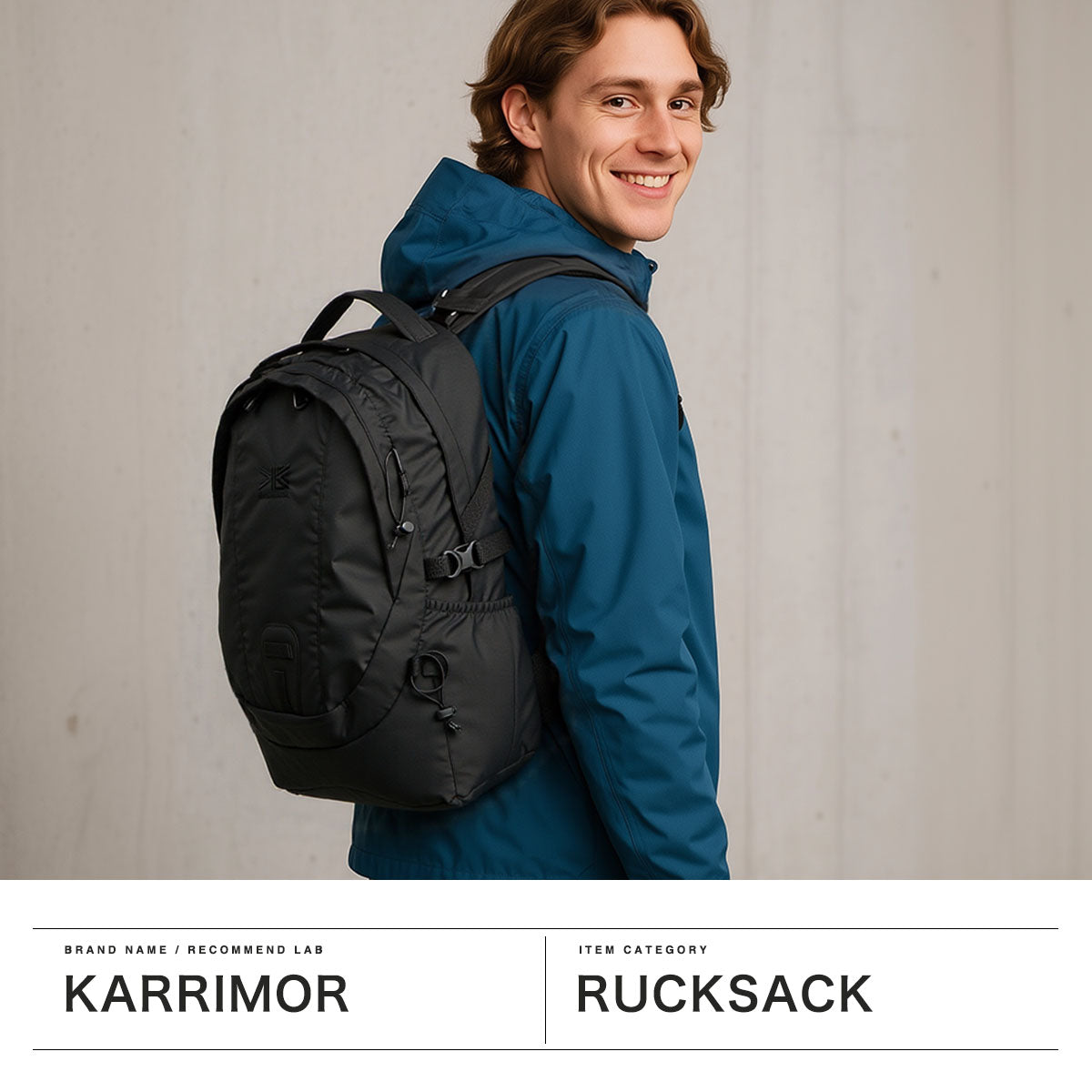 カリマー KARRIMOR リュック メンズ レディース 大容量 バッグ カジュアル おしゃれ 通学 通勤 アウトドア ナイロン パックパック 登山 キャンプ トレッキング 27L A4 clipse 27 501210 （Black） Black