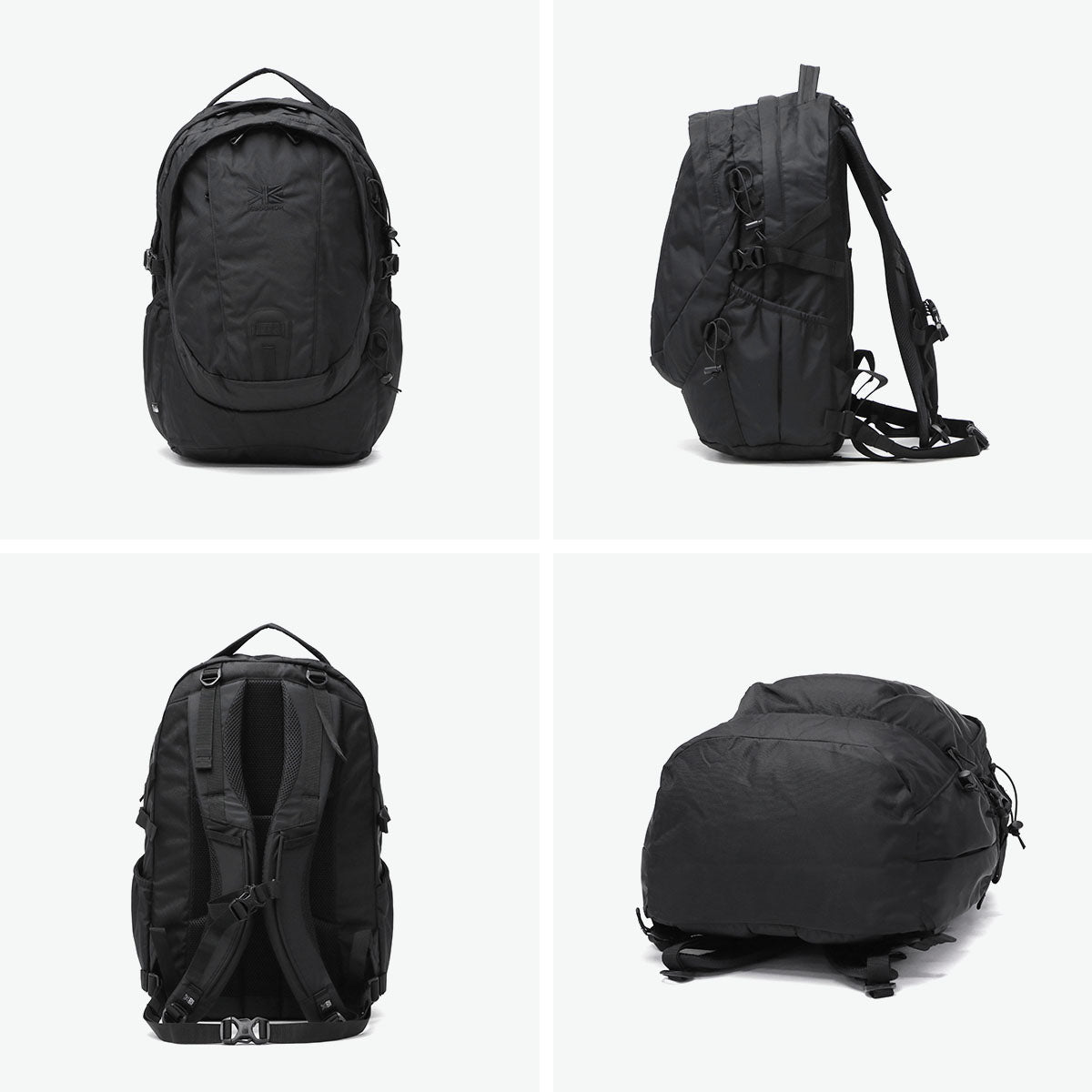 カリマー KARRIMOR リュック メンズ レディース 大容量 バッグ カジュアル おしゃれ 通学 通勤 アウトドア ナイロン パックパック 登山 キャンプ トレッキング 27L A4 clipse 27 501210 （Black） Black