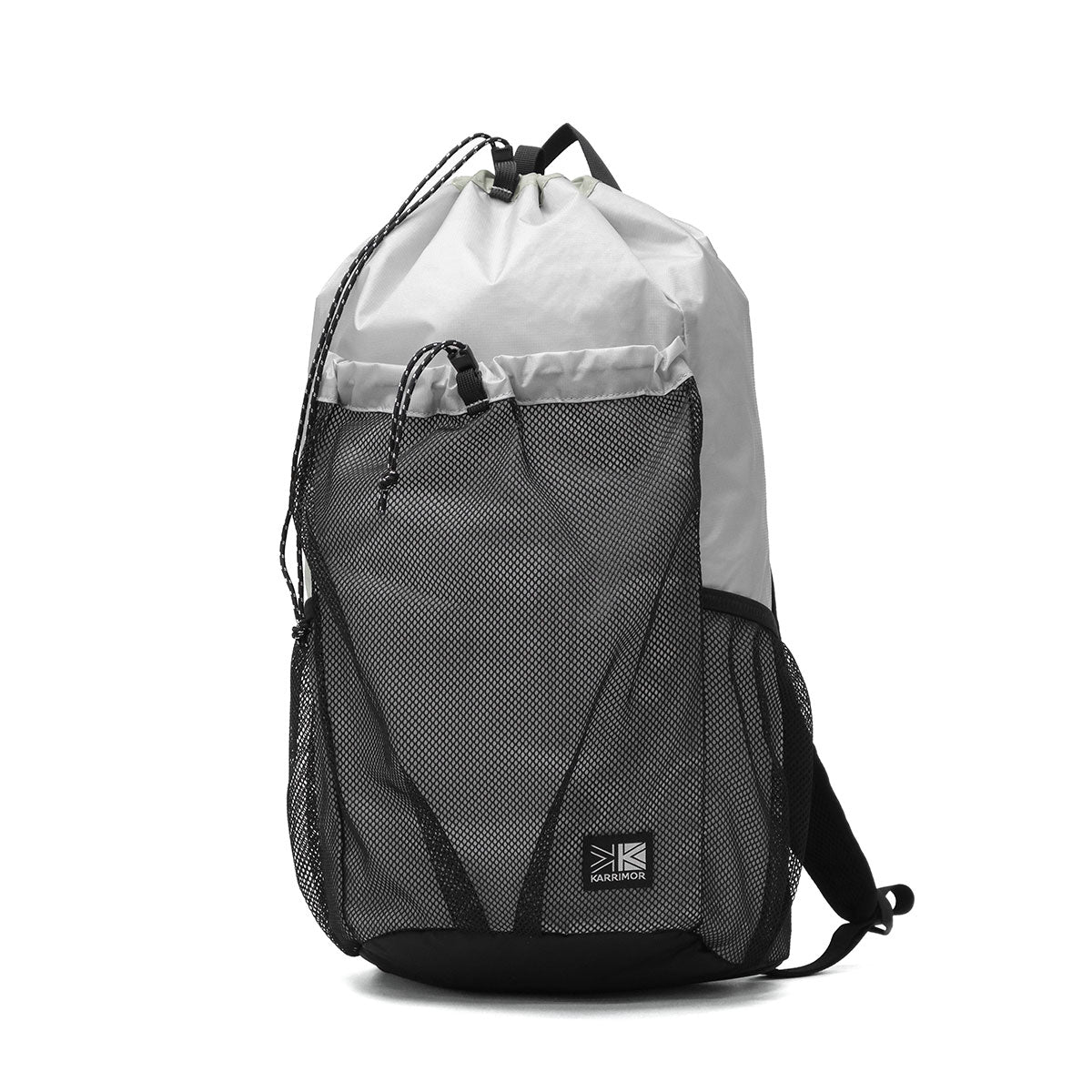 カリマー KARRIMOR ナップサック メンズ レディース 大人 おしゃれ リュック リュックサック バッグ 軽量 バックパック 巾着 ナイロン カジュアル 20L A4 grab knapsack 501277 （L.Grey） L.Grey