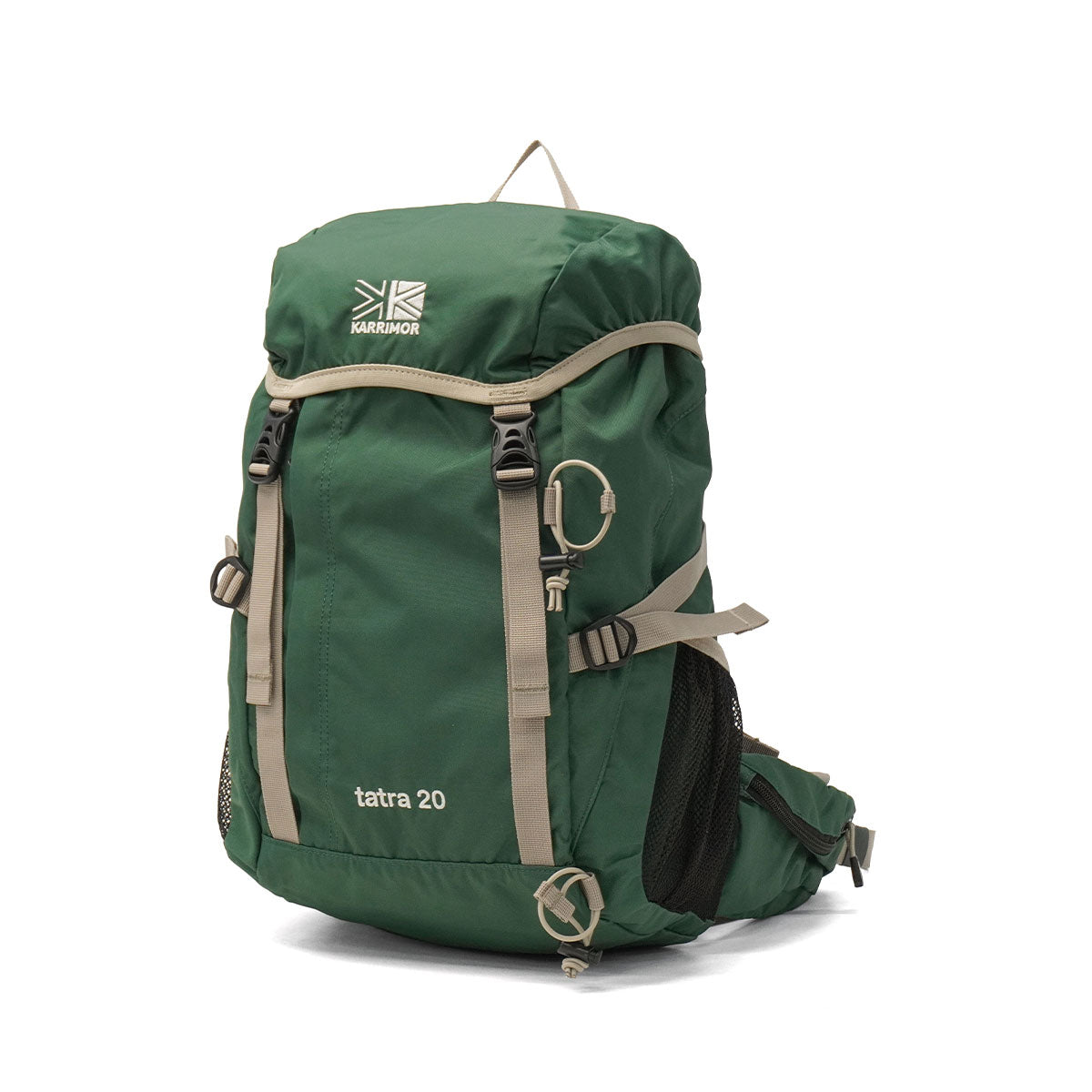 カリマー KARRIMOR リュック メンズ レディース おしゃれ A4 小さめ 軽量 カジュアル バッグ 20L 20リットル 登山 トレッキング ハイキング アウトドア バックパック かぶせ tatra 20 501212 （F.Green） F.Green