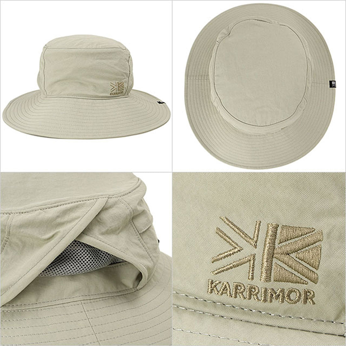 KARRIMOR flow hat Stone [200186-1140]