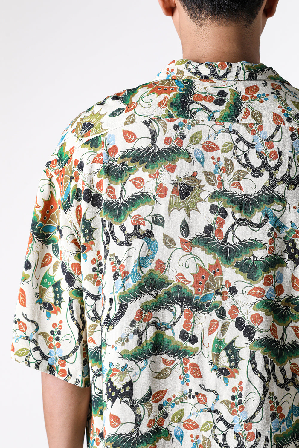カミヤ KAMIYA “AGEHA” H/S Shirt （WHITE） WHITE