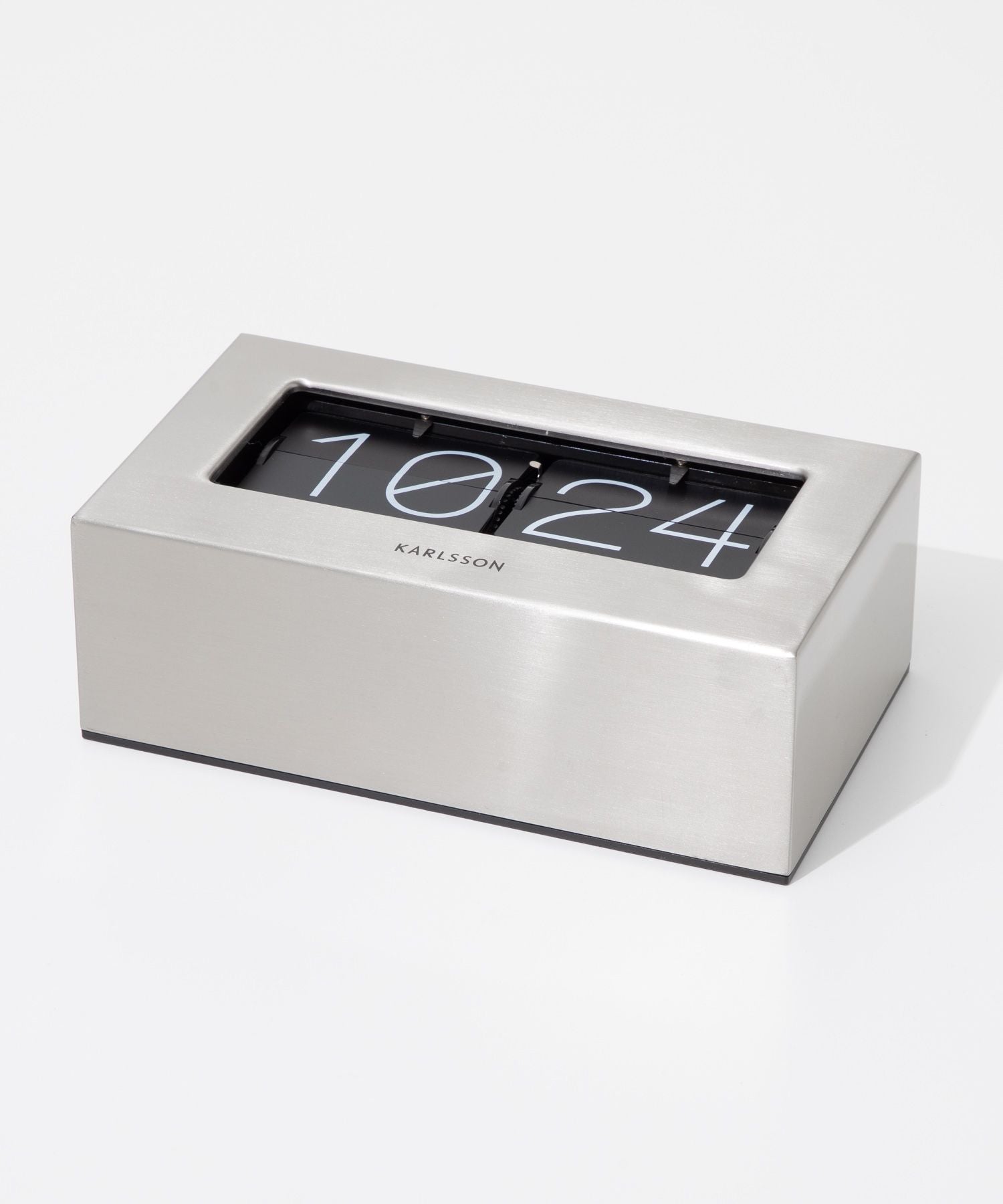 カールソン KARLSSON Wall / Table clock Boxed Flip KA5620ST KA5620WD ボックスフリップ 置き時計 【返品不可商品】 （バンブー） バンブー