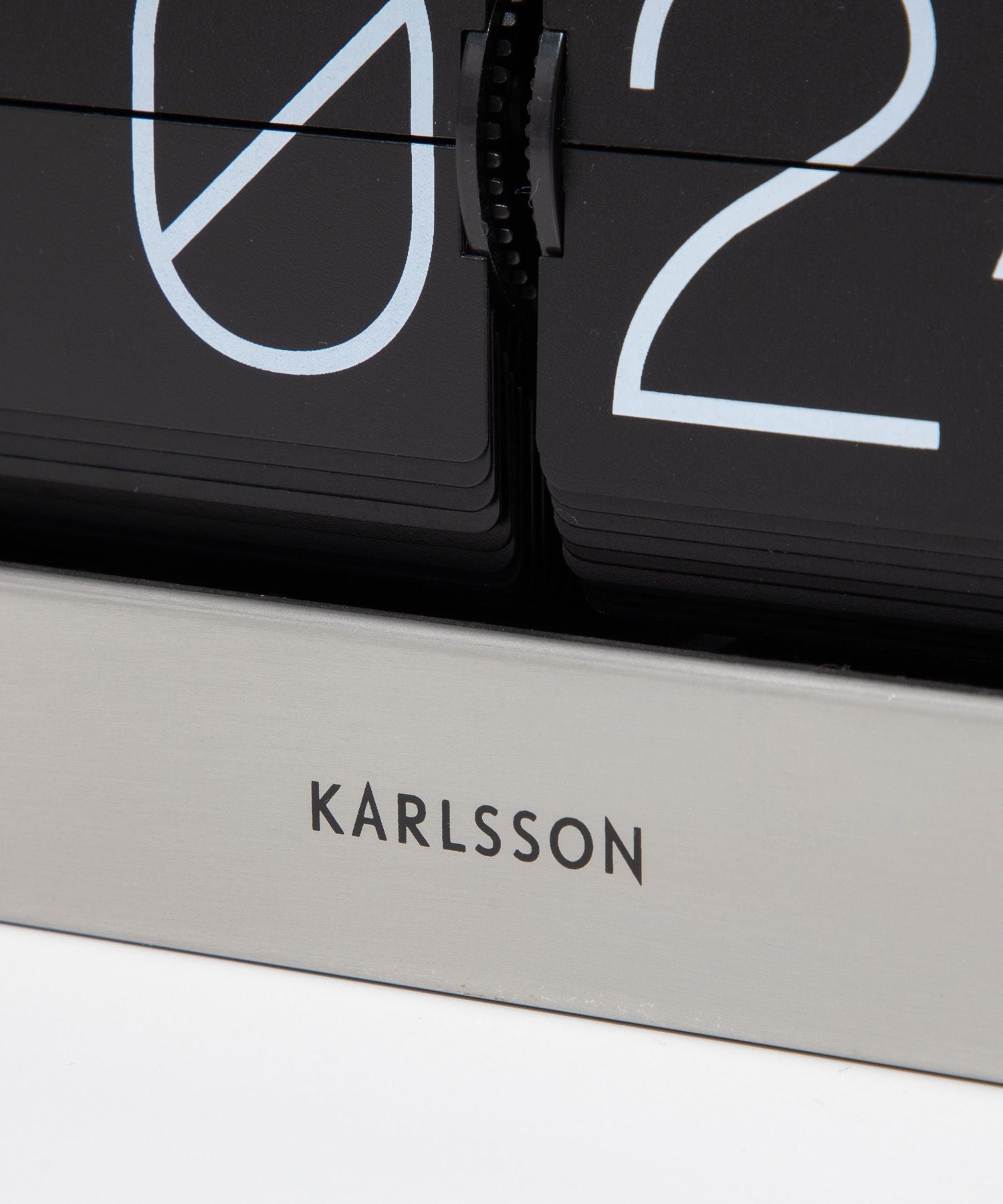 カールソン KARLSSON Wall / Table clock Boxed Flip KA5620ST KA5620WD ボックスフリップ 置き時計 【返品不可商品】 （バンブー） バンブー