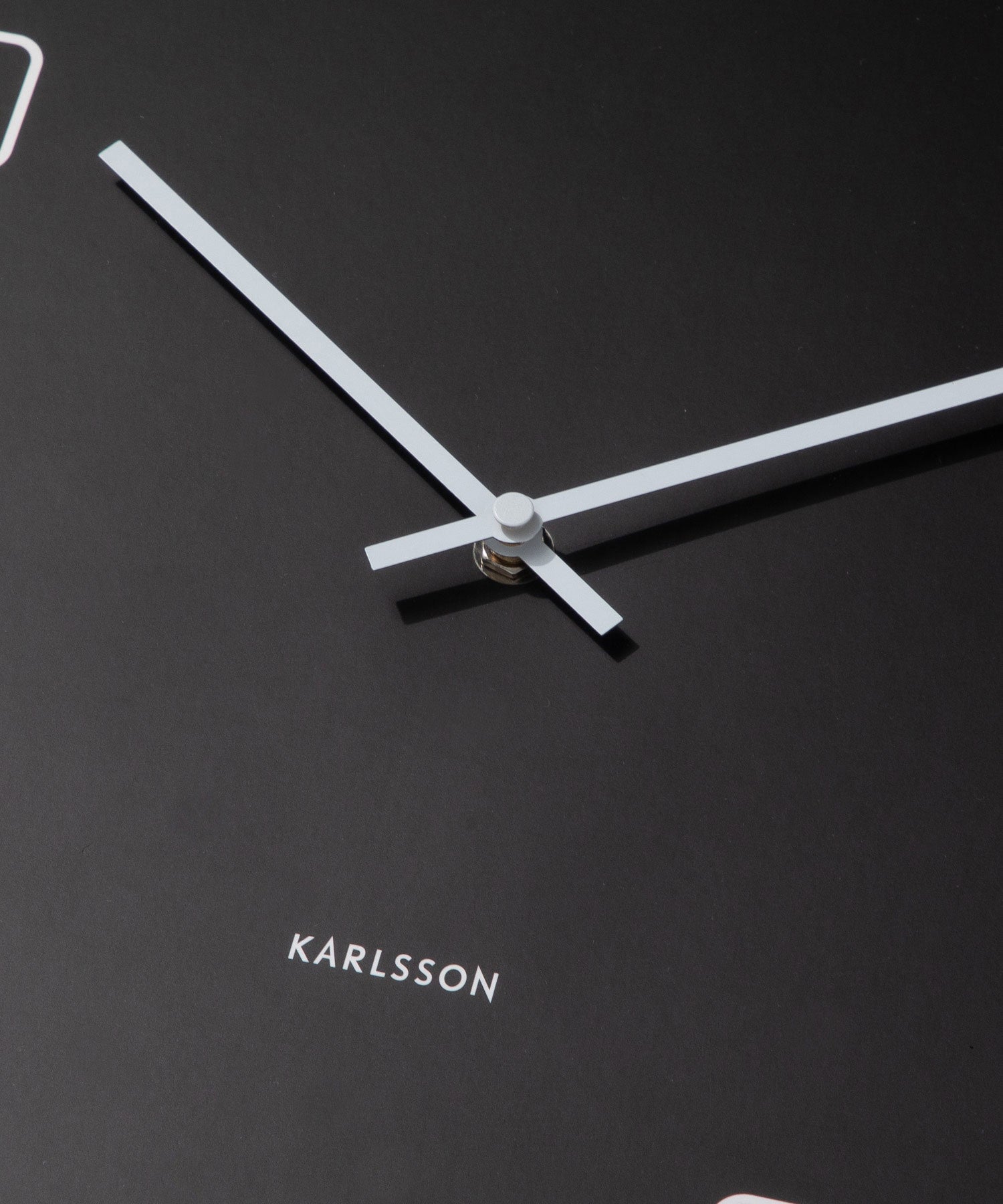カールソン KARLSSON Wall clock Lofty KA5751BK KA5751WH ロフティ 直径40cm 掛け時計 【返品不可商品】 （マットブラック） マットブラック