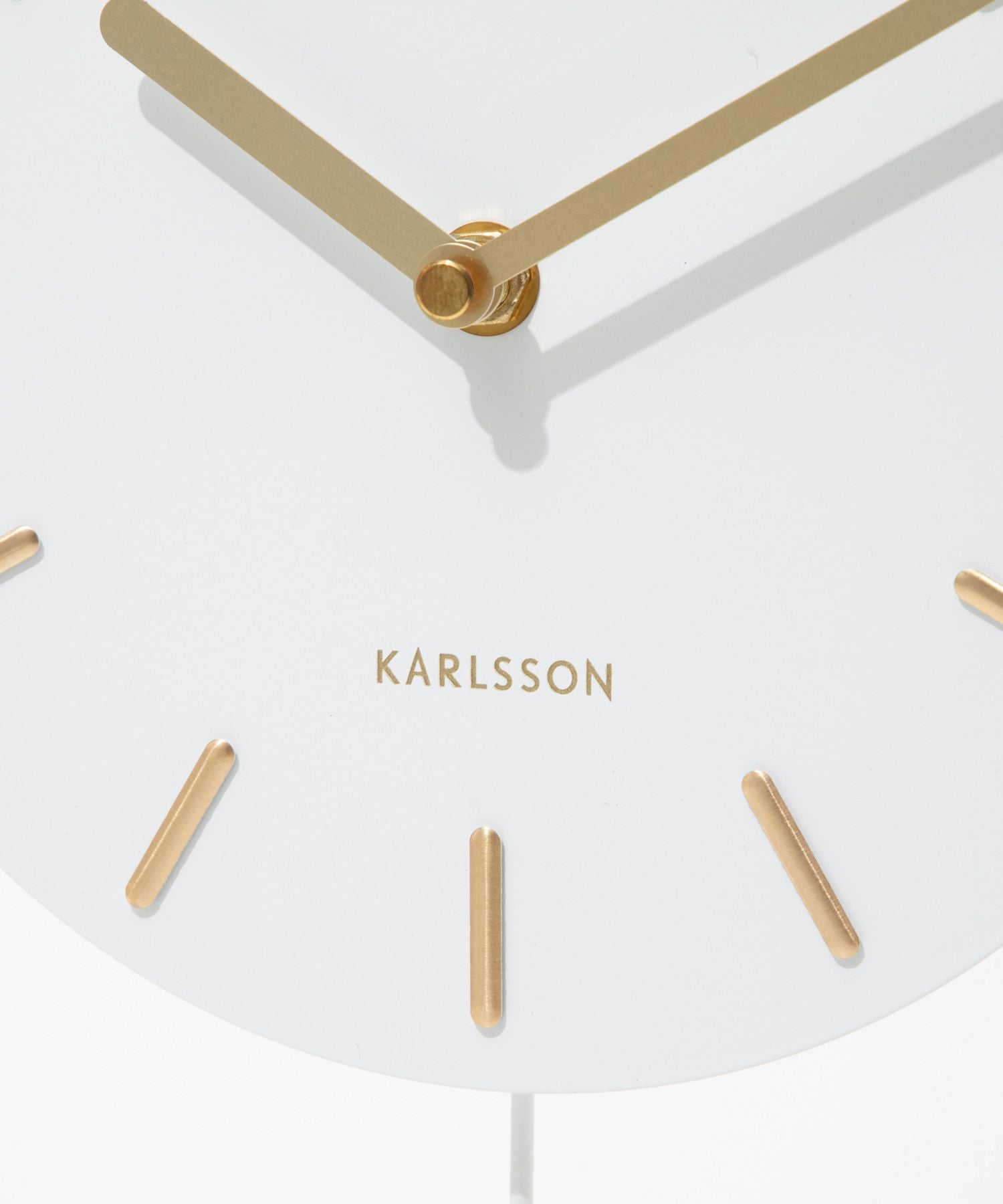 カールソン KARLSSON Wall clock Pendulum Charm small KA5796BK KA5796GY KA5796WH ペンデュラムチャーム 【返品不可商品】 （スチールグレー） スチールグレー