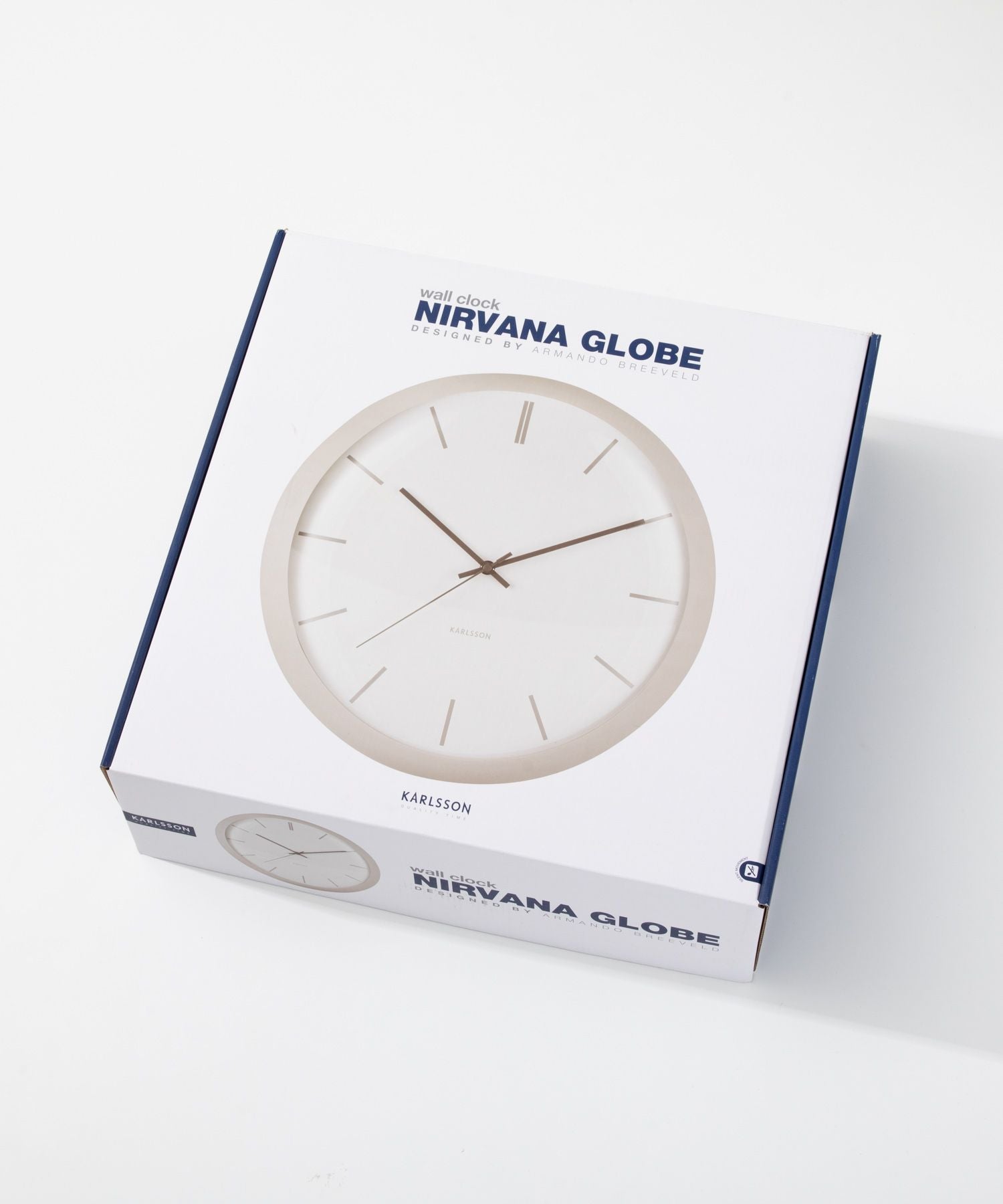 カールソン KARLSSON Wall clock Nirvana Globe KA5859GY KA5859SB KA5859WG ニルヴァーナグローブ 直径40cm 【返品不可商品】 （ワームグレー） ワームグレー
