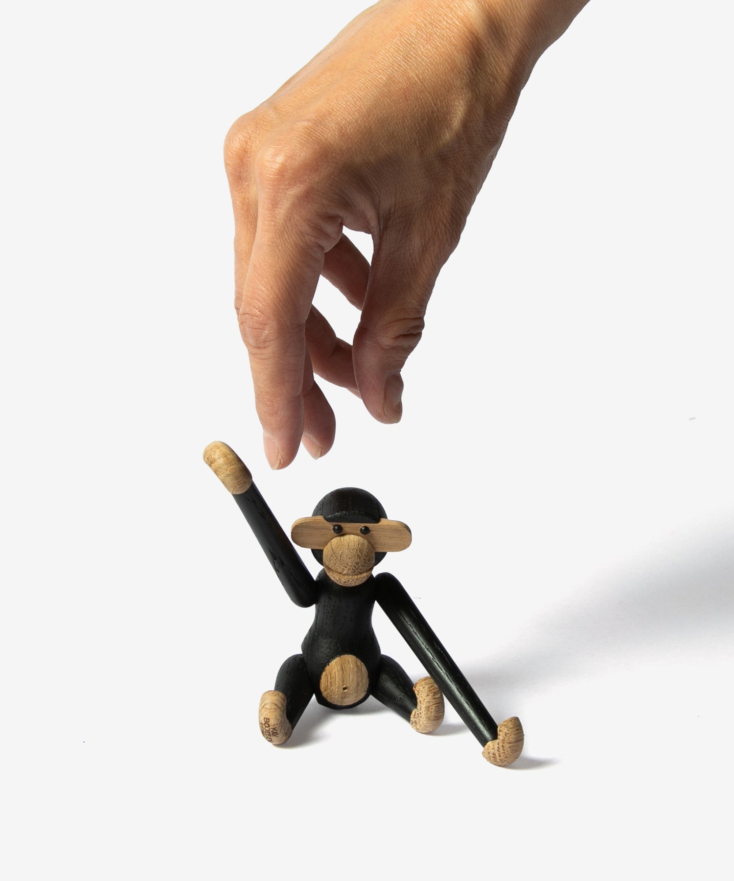 カイ・ボイスン デンマーク KAY BOJESEN DENMARK カイ・ボイスン Kay Bojesen MONKEY MINI モンキー ミニ 置物 ユニセックス インテリア 北欧 猿 木製玩具 （チーク×リンバ） チーク×リンバ
