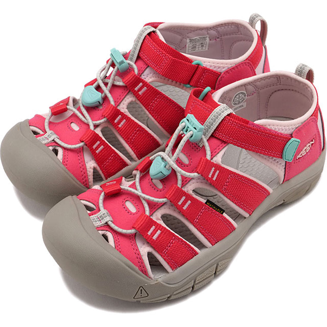 キーン KEEN YOUTH NEWPORT H2 RASPBERRY/PINK-A-BOO ピンク系 [1030791] （ピンク系） ピンク系