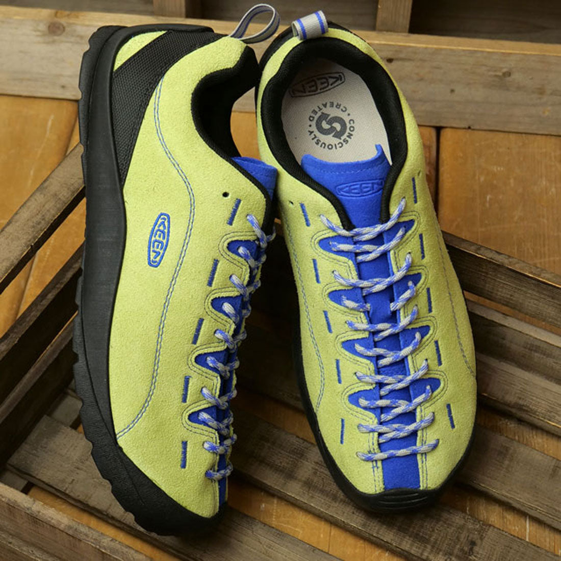 キーン KEEN M JASPER ROGUE-GREEN/DAZZLING-BLUE [1031018] （ROGUE-GREEN/DAZZLING-BLUE） ROGUE-GREEN/DAZZLING-BLUE