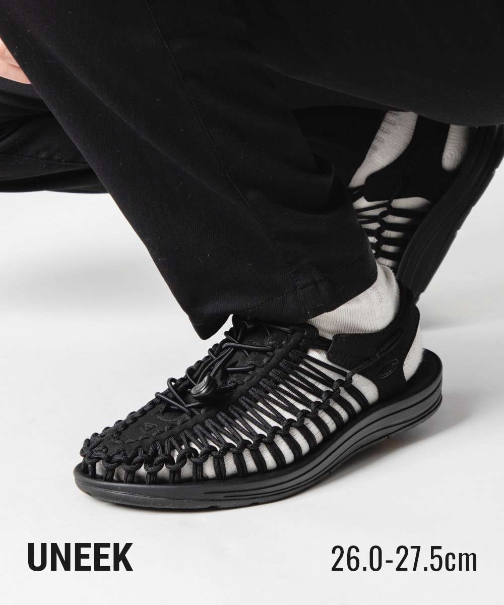 キーン KEEN キーン KEEN UNEEK ユニーク 1014097 Black Black スポーツサンダル メンズ サンダル シューズ ブラック 26.0 26.5 27.0 27.5cm （ブラック） ブラック