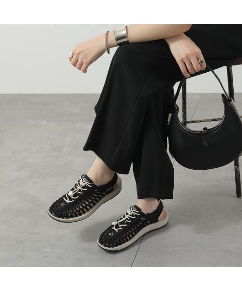 KEEN サンダル UNEEK CANVAS バンジーコード 軽量 （1028565/BLACK） 1028565/BLACK
